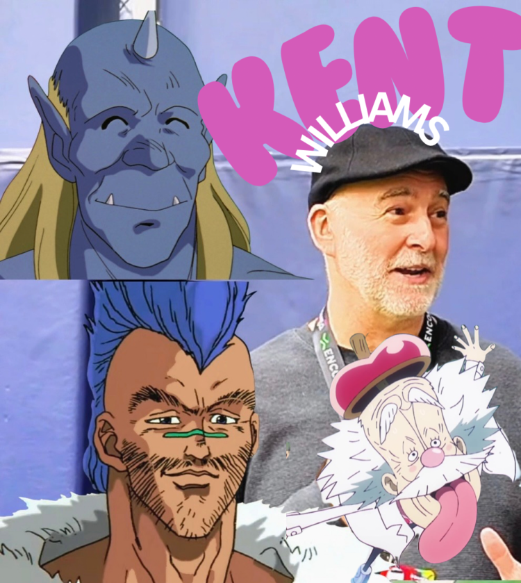 Kent Williams: The Voice of Depth and Emotion in Anime’s Greatest Tales